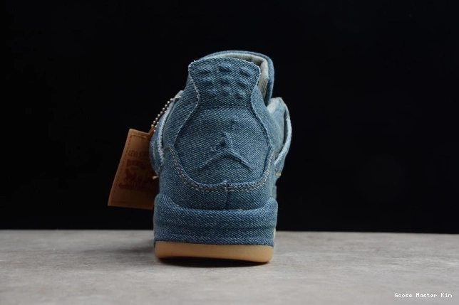 Jordan 4 x Nike Denim Air Levi's AO2571-401 0617